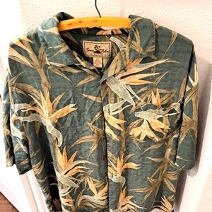 Seven Palm Tropical Leaf Shirt